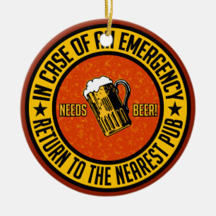 BEDARFS-BIER! Verzierung - kundengerecht Keramikornament