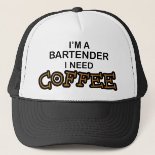 Bedarfs-Kaffee - Barkeeper Truckerkappe