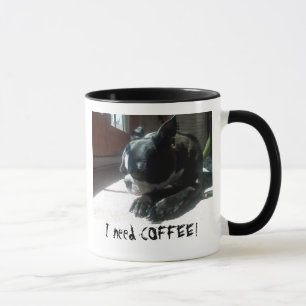 Bedarfs-Kaffee Bostons Terrier Tasse