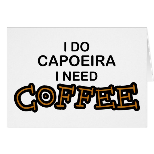 Bedarfs-Kaffee - Capoeira (Vorderseite (Horizontal))