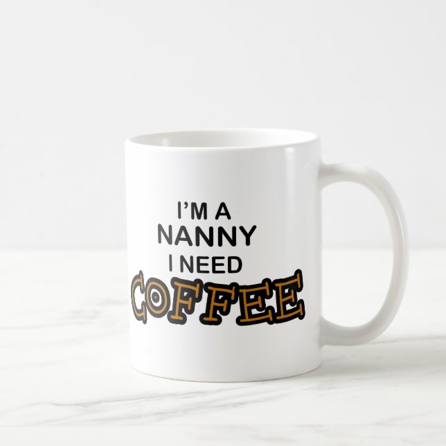 Bedarfs-Kaffee - Kindermädchen Kaffeetasse (Rechts)