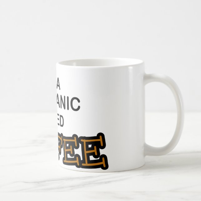 Bedarfs-Kaffee - Mechaniker Kaffeetasse (Rechts)