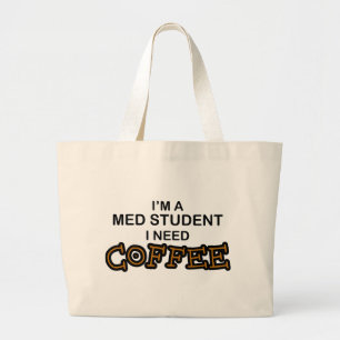 Bedarfs-Kaffee - MED-Student Jumbo Stoffbeutel