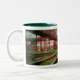 Bedauern Zweifarbige Tasse