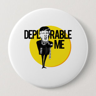 Bedauernswert ich -- Anti-Trumpf 2016 Button