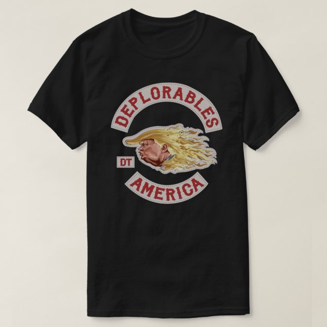 Bedauernswerte für den klassischen T - Shirt Trump (Design vorne)