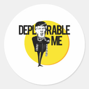 Bedauernswerter Ich -- Anti-Trump 2016 Runder Aufkleber