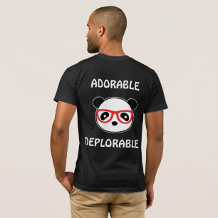 bedauernswerter Panda-Bär - Adorable deklorable Le T-Shirt