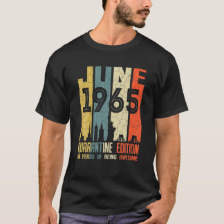 Bedauert Juni 1965 Dekorationen 56. Geburtstag 56 T-Shirt