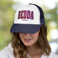 Bedda Personalisierte Imitate Bling Trucker Hat