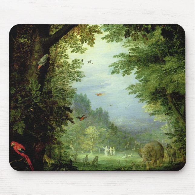 Bedecken Sie oder das irdische Paradies, Mousepad (Vorne)