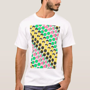 Bedeckte Punkte T-Shirt