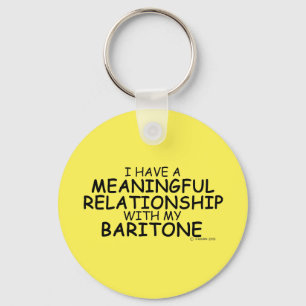 Bedeutende Beziehung Baritone Schlüsselanhänger