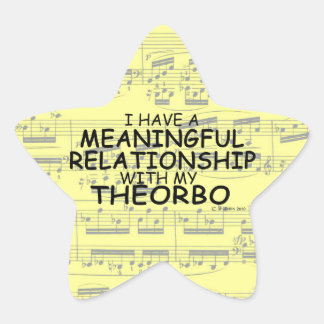 Bedeutende Beziehung Theorbo Star Sticker