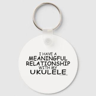 Bedeutende Beziehung Ukulele Schlüsselanhänger