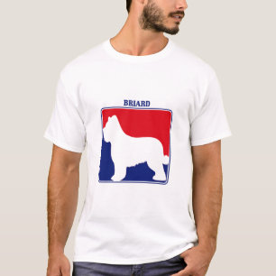 Bedeutende Liga Briard T - Shirt