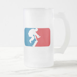 Bedeutende Liga-Skater Mattglas Bierglas