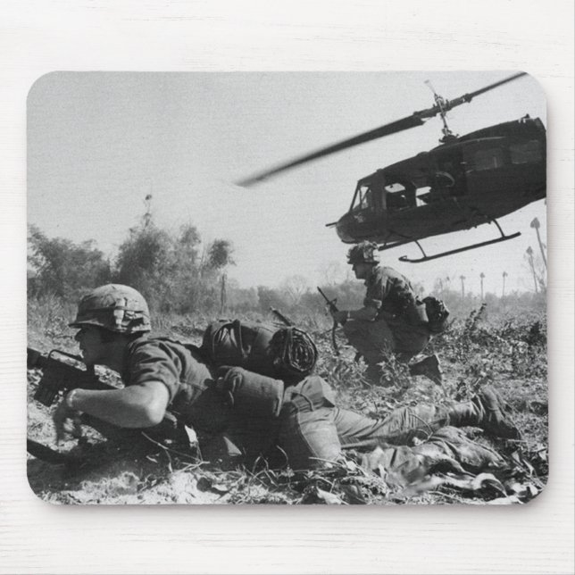 Bedeutenden Crandalls UH-1D Hubschrauber im Mousepad (Vorne)
