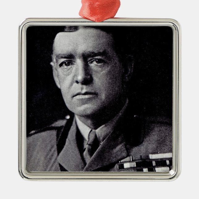 Bedeutender Sir Ernst Shackleton Ornament Aus Metall (Vorne)