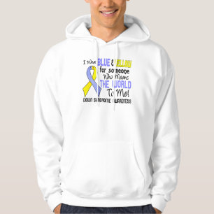 Bedeutet die Welt zu mir 2 Down-Syndrom Hoodie