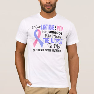 Bedeutet die Welt zu mir 2 Mannesbrustkrebs T-Shirt