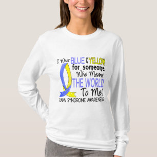 Bedeutet die Welt zu mir Down-Syndrom T-Shirt