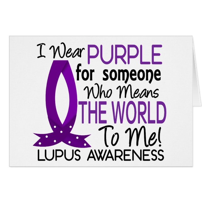 Bedeutet die Welt zu mir Lupus (Vorderseite (Horizontal))