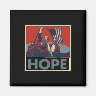 Bedeutet Hoffnung für Amerika. Wir werden Amerika Magnet