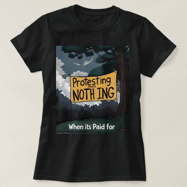 Bedeutet Nichts (noth ing!) Nr. 6  T-Shirt (Design vorne)