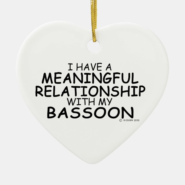 Bedeutsames Beziehungsgeflecht Keramikornament (Vorne)