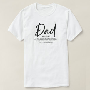 Bedeutsames Vater-Definitions-Geschenk für den Vat T-Shirt