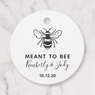 Bedeutung für Gastgeschenk Hochzeit-Tags, Honey-Ge Geschenkanhänger