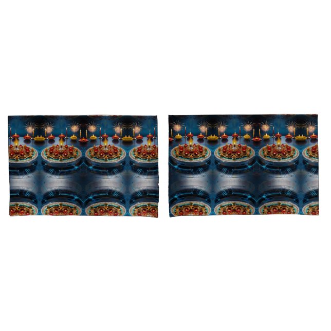 Bedeutung und Geschichte im Diwali Kissenbezug (Vorderseite-Set)