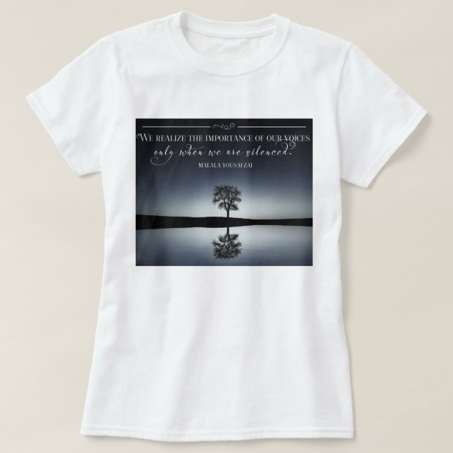 Bedeutung unserer Stimmen T-Shirt (Design vorne)