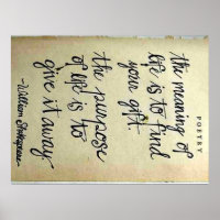 Bedeutung vs. Lebenszweck