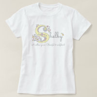 BEDEUTUNGS-Monogramm-T - Shirt Shelby Mädchen S