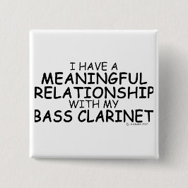 Bedeutungsvolle Beziehung Bass Klarinette Button