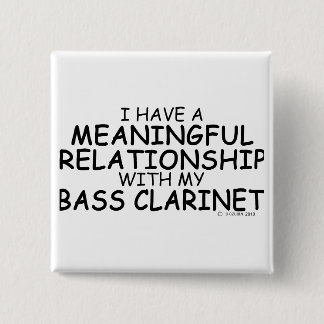 Bedeutungsvolle Beziehung Bass Klarinette Button