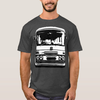 Bedford 1970er Jahre britischer Klassiker-Coach Mo T-Shirt
