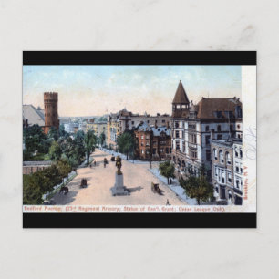 Bedford Ave., Brooklyn, NY 1906 Vintage Postkarte