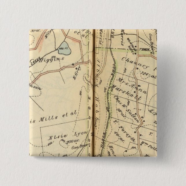 Bedford, New York Button (Vorderseite)