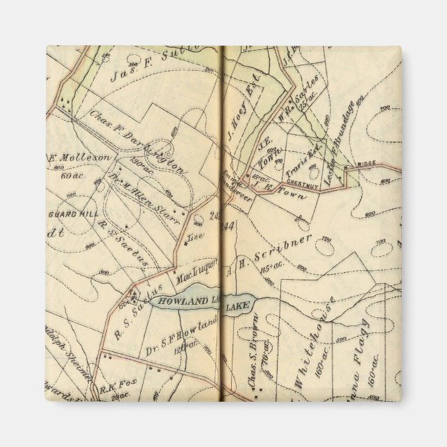 Bedford, New York Magnet (Vorne)