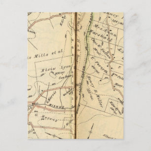 Bedford, New York Postkarte