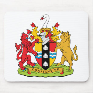 Bedfordshire Wappen Mousepad