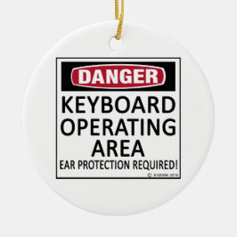 Bedienfeld der Tastatur Keramik Ornament