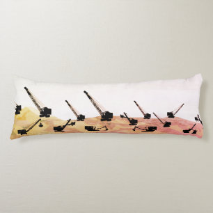 Bedieningenieure des Kranbetreibers Seitenschläferkissen