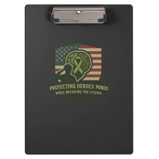 Bedienungs-Minenschild Klemmbrett