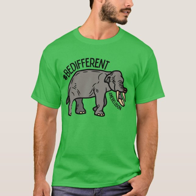 #BeDifferent Amebelodon T-Shirt (Vorderseite)