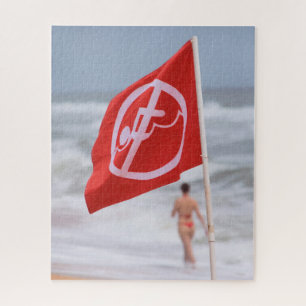 Bedingungen für die rote Flagge — 16x20 Puzzle