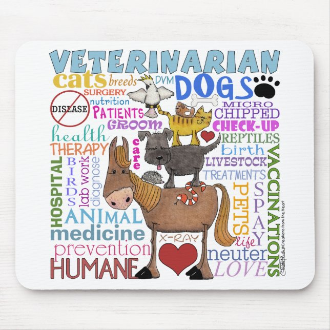Bedingungen für Veterinärdienste in der Subway Art Mousepad (Vorne)